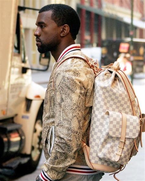 kanye louis vuitton backpack|kanye west Louis Vuitton gig.